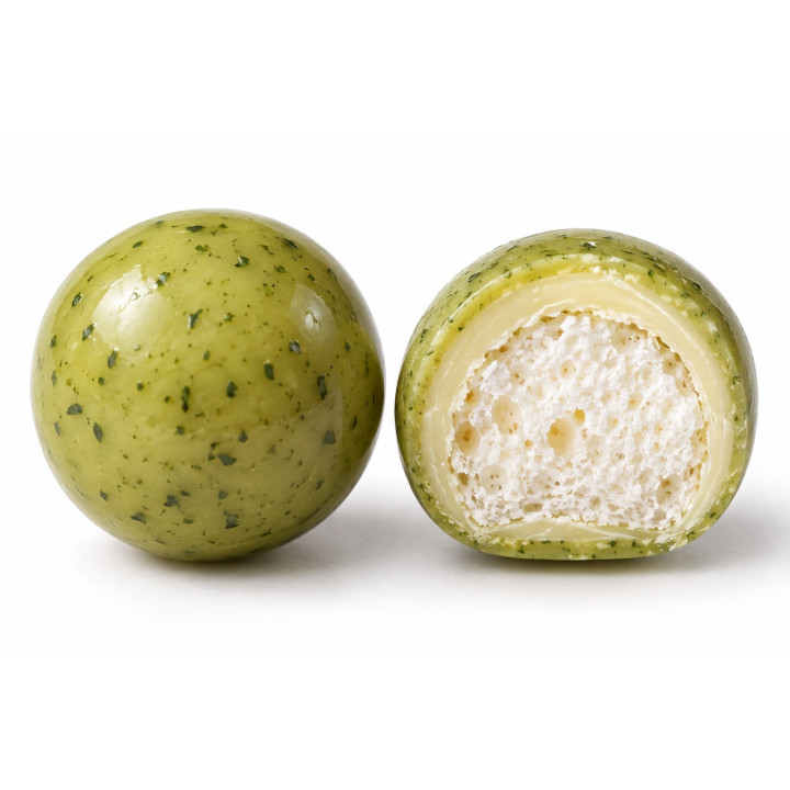 Dragée yuzu mandarine au cœur meringué
