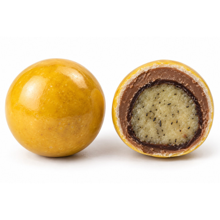 Dragée passion thé noir et amandes